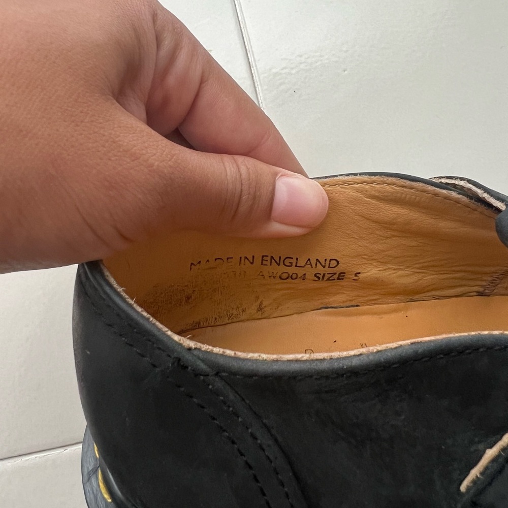 Dr. Martens Black Mary Jane Shoes - Picture 7 of 7